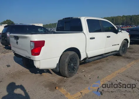 2018 Nissan Titan Sv из США, поврежденный, VIN 1N6AA1E68JN537804